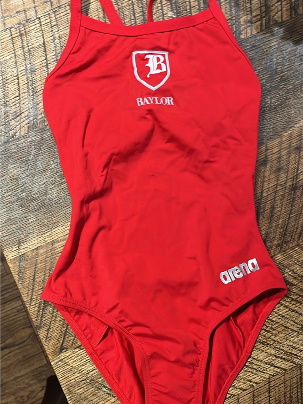 Arena Size 30 Competition Suit Red NWT